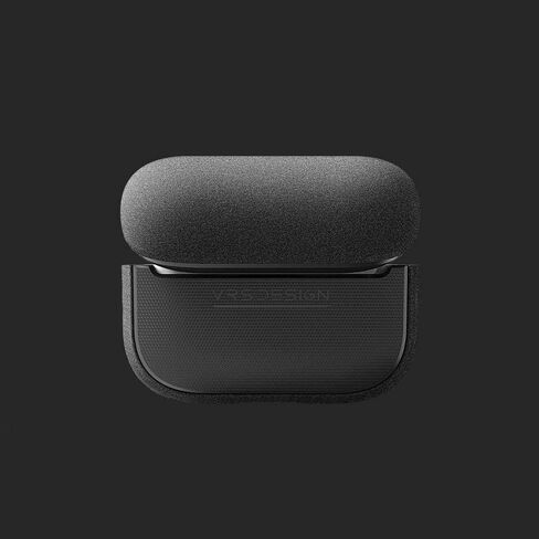 تصميم VRS متوافق مع حافظة Apple AirPods Pro (2019) مع حبل قصير [رمادي حجري رملي حديث]، غطاء واقٍ صلب مقاوم للصدمات لكامل الجسم [مسجل ببراءة اختراع أمريكية] in Saudi Arabia