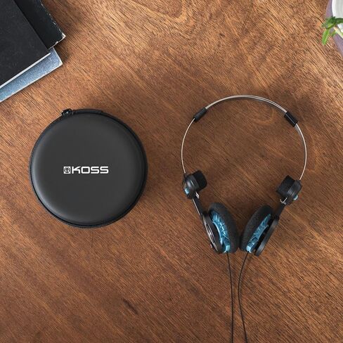 Koss Porta Pro Official Hard Carry Case, Hard Shell Construction, Designed Specifically for Porta Pro, Black in Saudi Arabia