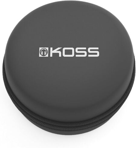 Koss Porta Pro Official Hard Carry Case, Hard Shell Construction, Designed Specifically for Porta Pro, Black in Saudi Arabia