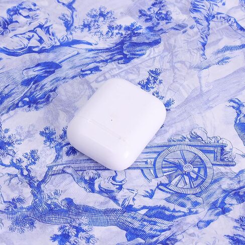 100 Sheets Vintage Blue Gift Wrapping Tissue Paper Recyclable Packaging Bag for Wedding Birthday Showers Art Craft Party Favor Decoration in Saudi Arabia