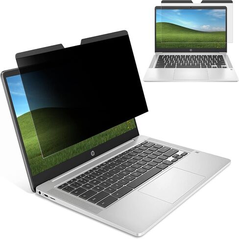 FILMEXT 14 بوصة 16:10 واقي شاشة للخصوصية للكمبيوتر المحمول مرشح خالٍ من الفقاعات متوافق مع HP/Dell/Acer/Samsung/Lenovo/Asus/Toshiba in Saudi Arabia
