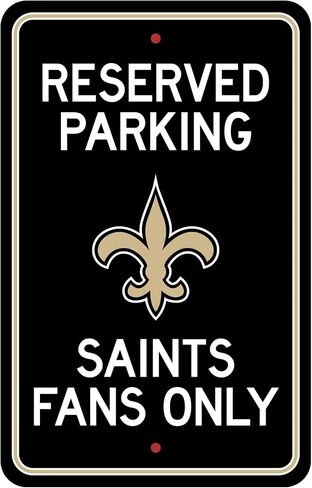 FANMATS NFL - Dallas Cowboys Team Color Reserved Parking Sign Décor 18in. X 11.5in. Lightweight in Saudi Arabia