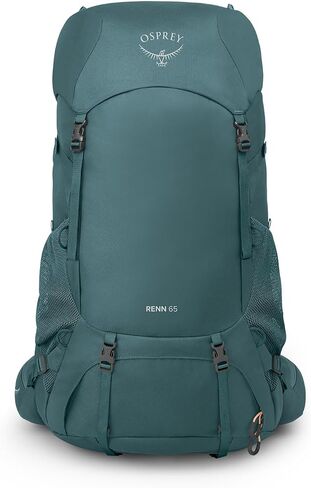 Osprey Renn 65L Women's Backpacking Backpack, Cascade Blue/Melon Orange, Extended Fit in Saudi Arabia