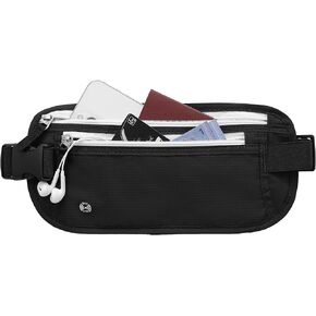 XIEEAOZEE Travel Money Belt, Travel Waist Wallet with RFID Blocking & Hidden Fanny Pack for Men and Women, Hidden Passport Holder to Protect Credit Cards, Passports and Documents in Kuwait