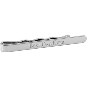 Cherished Moments Personalized Tie Bar for Boys, Teens and Men (Silver Tone) in Kuwait