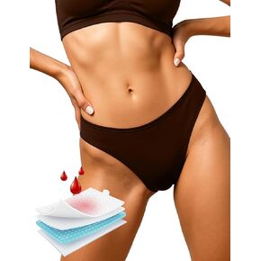 Period Swimwear for Teens Women Mid Waisted Swimsuit Bikini Bottom Bathing Suit Menstrual Swim Bottoms Underwear in Kuwait