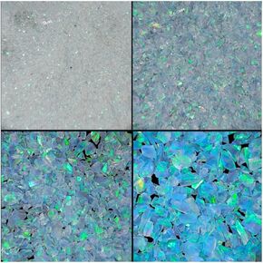 Blue Opal Loose Gemstone All Size Star Sparkling Fire Opal Crushed Gems for Inlay Material Woodworking, Fine Custom Jewelry Making in Saudi Arabia