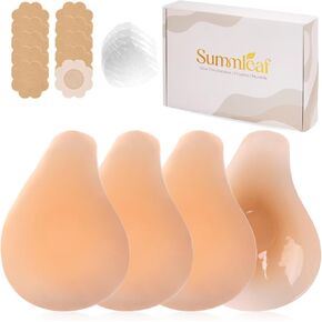 Push Up Sticky Bra, Invisible Adhesive Nipple Covers with Lift Tape (2 Pairs) in Saudi Arabia