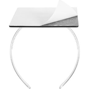 Clear Graduation Cap Headband Insert, Grad Cap Headband for Curly Hair, Grad Hat Hairband Accessories Gifts in Saudi Arabia
