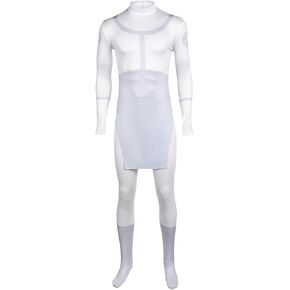 Mark Grayson Costume Jumpsuit Mens Invincible Cosplay Costumes White Bodysuit Halloween Outfits in Saudi Arabia