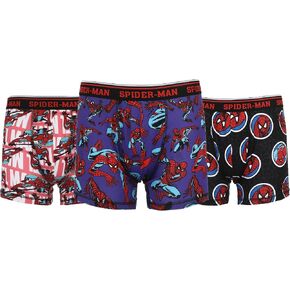Bioworld Spider-Man Classic All-Over Character Print Men's 3-Pack Boxer Briefs in Kuwait