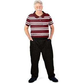 Buck & Buck Stay Dressed Anti-Strip Jumpsuit - Back Zipper Onesie for Elderly Men - Alzheimers Dementia Clothing in Saudi Arabia