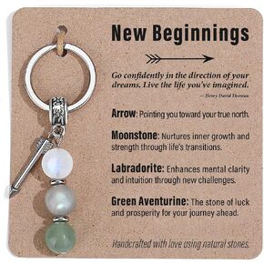 Quietsun Keychain Key Chains Women Cute Coworker Leaving Gifts Divorce Retirement Gift Woman Going Away New Beginnings Job Gift Friends Farewell Congratulations Goodbye Moving Away Sobriety Graduation in Kuwait