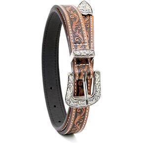 URAMAN Kids Western Skinny Belt Vintage Thin Belt for Boys Girls Cowboy Cowgirl Country Concert Party Birthday Gift in Saudi Arabia
