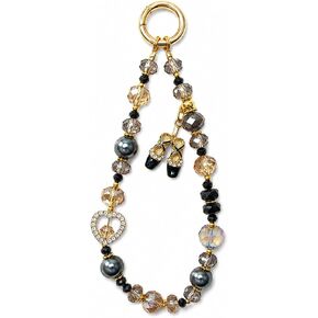Ballet Bag Charm for Girls, Ballet Recital Gift, Artificial Crystal Dance Accessory, 14 cm in Saudi Arabia