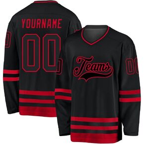 Custom Hockey Jersey Personalized Printed Stitched Name, Number and Logo Practice Wear Sports for Men Women Youth in Saudi Arabia