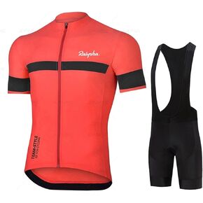 Men's Cycling Clothes Men's Cycling Jersey Set Breathable Pro Team Bicycle Jersey Cycling Clothing Short Sleeve Bib Shorts Suits Bike Wear Jersey Triathlon Men's Cycling Clothing(D,3XL) in Saudi Arabia