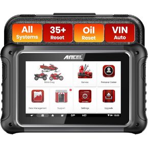 ANCEL MT700 Motorcycle OBD2 Scanner Full Systems Oil Reset,ABS Diagnostic Tool with 35+ Reset Functions for Aprilia/Benelli/MMW/BRP/Ducati/Harley/Honda/Indian/Suzuki,Android, 7" Touch Screen, 16GB in Saudi Arabia