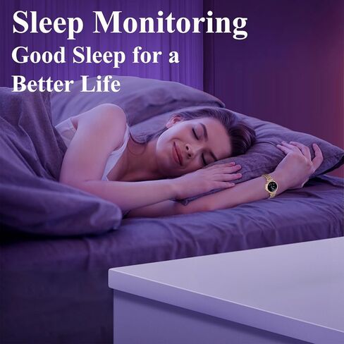 Smart Watches for Women Fitness Tracker with Diamonds Multi-Sport Modes Heart Rate Monitor Sleep Monitoring Bluetooth Calls Female Helath 1.27" Dainty Smartwatch for Android iOS in Kuwait