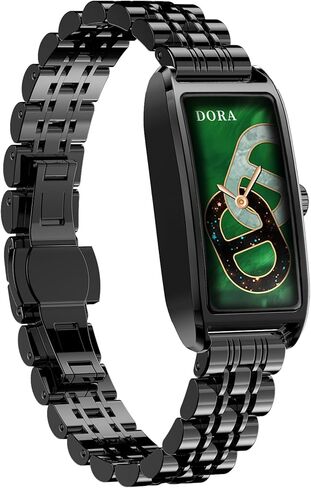 Elegant Smart Watch for Women Fitness Tracker with Step Counter Calorie Tracker Heart Rate Monitor Sleep Tracker IP68 Waterproof Activity Tracker Bracelet with AMOLED Touchscreen for Android IOS in Kuwait