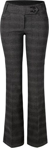 Design by Olivia Women's Ultra Stretch Bootcut Business Casual Dress Pants in Kuwait