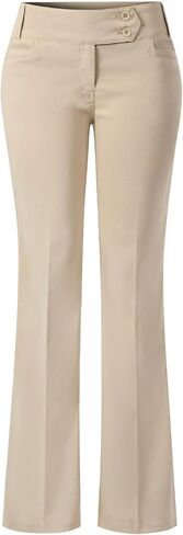 Design by Olivia Women's Ultra Stretch Bootcut Business Casual Dress Pants in Kuwait