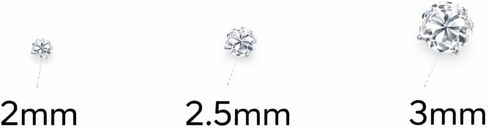 14K Solid Gold Flat Back Stud Earring 18G Internally Threaded Labret, 2mm Natural Diamond Cartilage Tragus Conch Helix Lip Nose Piercing Jewelry in Saudi Arabia