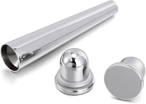 TBOSEN Stainless Steel Auxiliary Tapers and Flat Top Plugs Piercing Stretching Kit Ear Expander 14G-00G in Kuwait