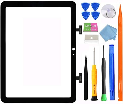 for iPad 10 (10th Generation) || iPad (A16) A2696 A2757 A3354 A3355 A2777 Screen Replacement Digitizer Touch Glass Kits, fit iPad 10th Gen (2022) 10.9 Inch || iPad A16 (2025) 11 inch, Full Repair Sets, [NO fit PRO/Air, Without LCD] in Kuwait