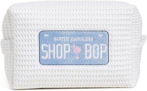 Women's Shopbop License Plate Pouch, White, One Size in Saudi Arabia