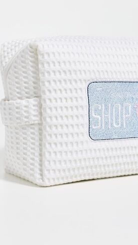 Women's Shopbop License Plate Pouch, White, One Size in Saudi Arabia