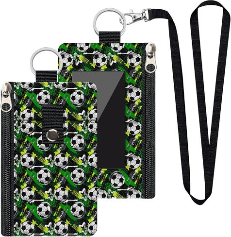 Leyeve Lanyard Slim Wallet for women men, RFID Blocking Wristlet Wallet with ID Window, Keychain Pouch with Card Holder for Cash, Travel, Cruise-KB0012 in Saudi Arabia