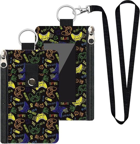 Leyeve Lanyard Slim Wallet for women men, RFID Blocking Wristlet Wallet with ID Window, Keychain Pouch with Card Holder for Cash, Travel, Cruise-KB0012 in Saudi Arabia