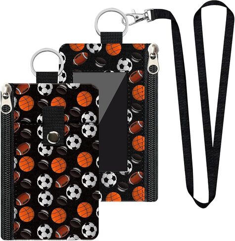 Leyeve Lanyard Slim Wallet for women men, RFID Blocking Wristlet Wallet with ID Window, Keychain Pouch with Card Holder for Cash, Travel, Cruise-KB0012 in Saudi Arabia