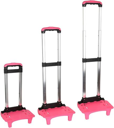Backpack Hand Truck Backpack Trolley,Portable, Foldable Telescopic Rod,Pink, in Kuwait