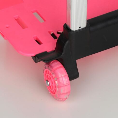 Backpack Hand Truck Backpack Trolley,Portable, Foldable Telescopic Rod,Pink, in Kuwait