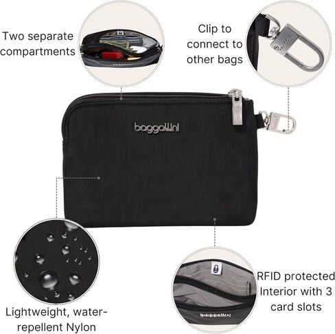 Baggallini On the Go Daily RFID Pouch in Kuwait