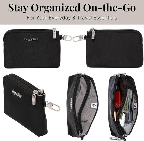 Baggallini On the Go Daily RFID Pouch in Kuwait