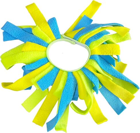 2 Pcs Luggage Pom Poms for Suitcases，Stylish & Functional Velcro Luggage Pom Poms for Suitcases ，Travel Accessories (Neon Yellow, Green & Blue) in Saudi Arabia