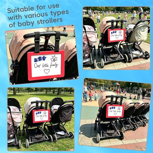 DIY Personalized Stroller Sign, Custom Name & Hand Drawn Stroller Marker, Universal Stroller Identifier for Amusement Theme Park, Zoo, Travel & Daily Use,Wheelchair in Saudi Arabia