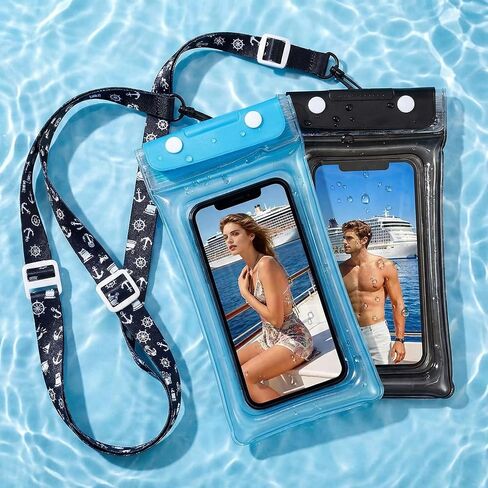 Cruise Essentials 2026 Cruise Must Haves with Magnetic Hooks Waterproof Phone Pouch Luggage Tags Lanyards Power Strip Cruise Cabin Accessories Alaska/Caribbean Cruise Supplies in Kuwait