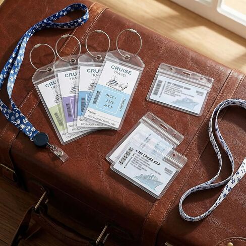 Cruise Essentials 2026 Cruise Must Haves with Magnetic Hooks Waterproof Phone Pouch Luggage Tags Lanyards Power Strip Cruise Cabin Accessories Alaska/Caribbean Cruise Supplies in Kuwait