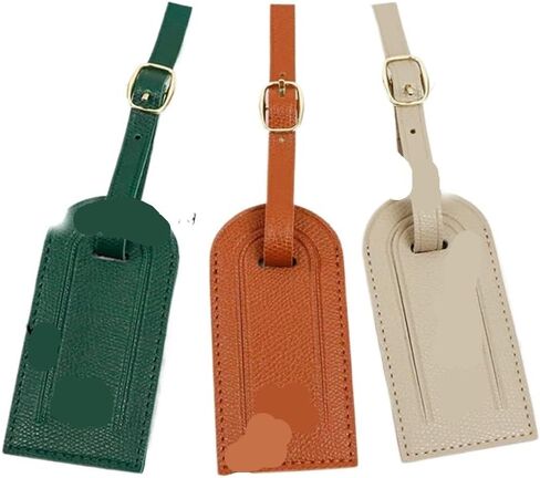 4pcs Name PU Leather Ladies' Handbags, Luggage Tags, Pendants, Anti-loss, Accessories in Saudi Arabia