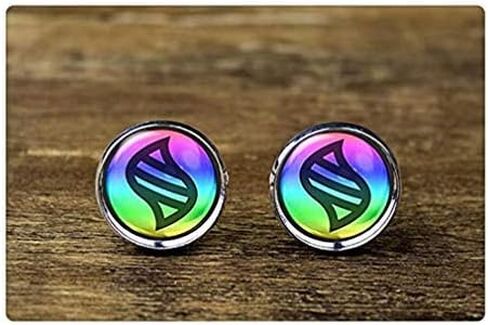 Death Devil Handmade Cuff Links，Mega Stone Cufflinks, Cufflinks, Jewelry，Gift of Love in Saudi Arabia