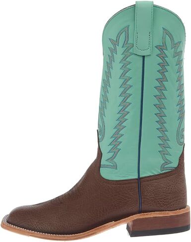 Anderson Bean Men's Chocolate Shrunken Shoulder Vamp 13in Mint Glove Top Boot in Kuwait