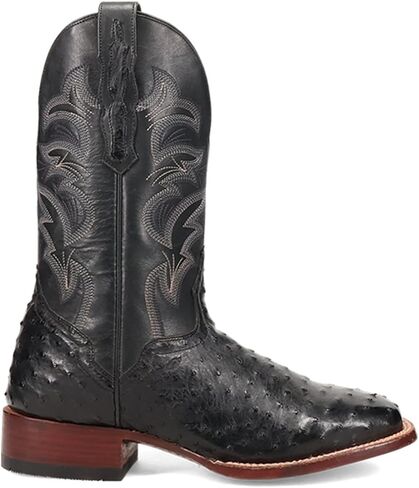 El Dorado Men's Men'S Handmade Full Quill Ostrich Stockman Boot Broad - Ed2213 in Kuwait