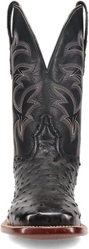 El Dorado Men's Men'S Handmade Full Quill Ostrich Stockman Boot Broad - Ed2213 in Kuwait