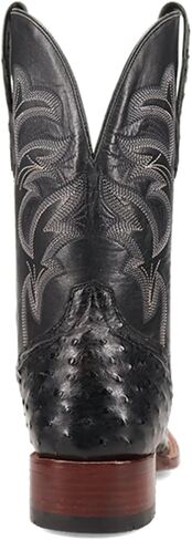 El Dorado Men's Men'S Handmade Full Quill Ostrich Stockman Boot Broad - Ed2213 in Kuwait