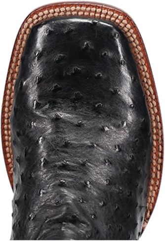 El Dorado Men's Men'S Handmade Full Quill Ostrich Stockman Boot Broad - Ed2213 in Kuwait