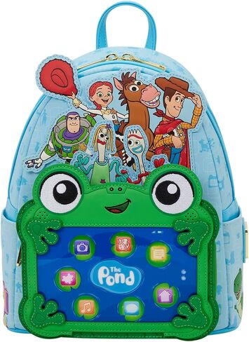 Loungefly Disney: Pixar - Toy Story 5 - to Infinity and Beyond - Embroidered Characters Mini Backpack – Gift for Kids & Adults – Collectible Bags in Kuwait